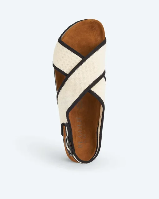 Best Sandale mit gekreuzten Riemen Schuhe
