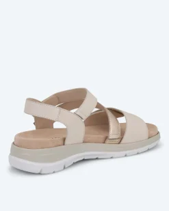 Hot Sandale mit Klettriegel Schuhe