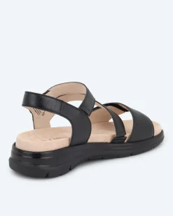 Hot Sandale mit Klettriegel Schuhe