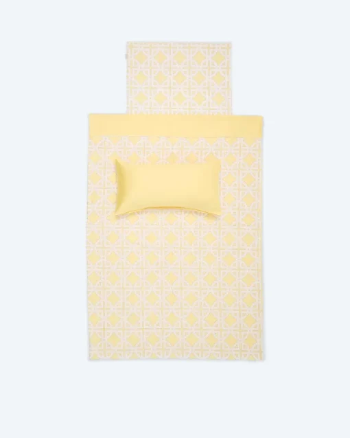 Discount Satin Wendebettwäsche "Costa", 3tlg. Heimtextilien