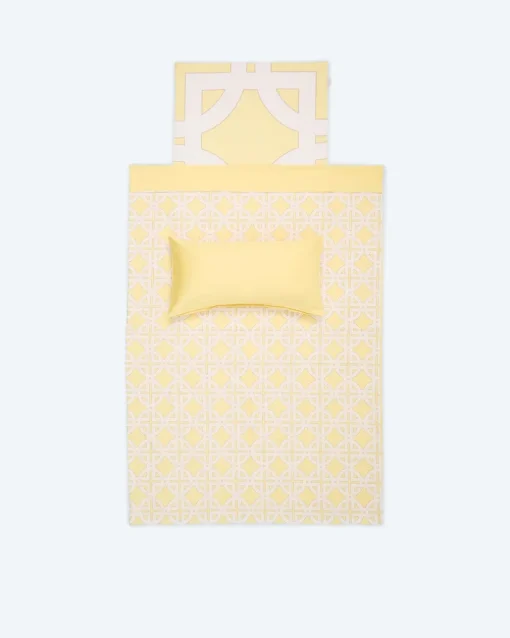 Discount Satin Wendebettwäsche "Costa", 3tlg. Heimtextilien
