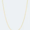 Outlet Schlangenkette mit Brillant, 0,02 ct Halsketten & Colliers