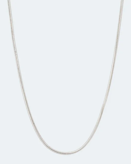 Outlet Schlangenkette mit Brillant, 0,02 ct Halsketten & Colliers