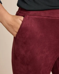 Outlet Schlupfhose aus Veloursimitat Hosen