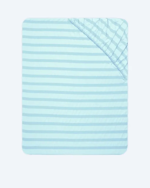 Clearance Seersucker Spannbettlaken "Sia" Heimtextilien