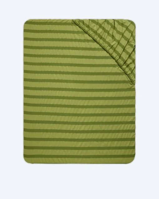 Clearance Seersucker Spannbettlaken "Sia" Heimtextilien