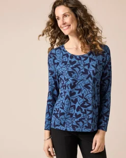 New Shirt Druck Heart Rundhals Shirts & Tops