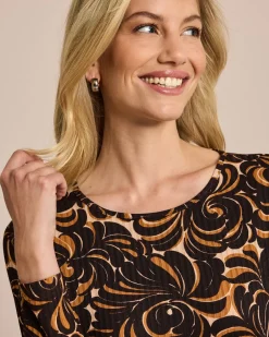 Outlet Shirt in breiter Rippen-Struktur Shirts & Tops