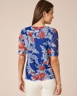 Discount Shirt mit bedruckter Spitze Shirts & Tops