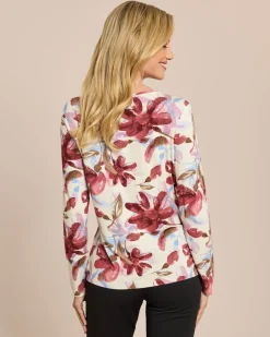 Discount Shirt mit Blumen-Druck Shirts & Tops