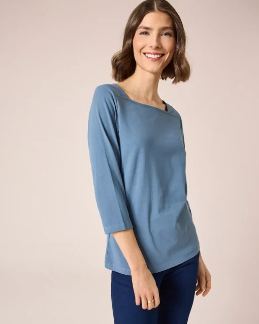 Shirt mit Carré-Ausschnitt Shirts & Tops