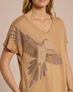 Clearance Shirt mit Dekoration Shirts & Tops