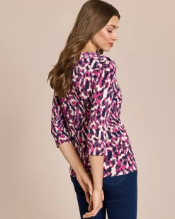 Online Shirt mit dekorativem Ausschnitt Shirts & Tops