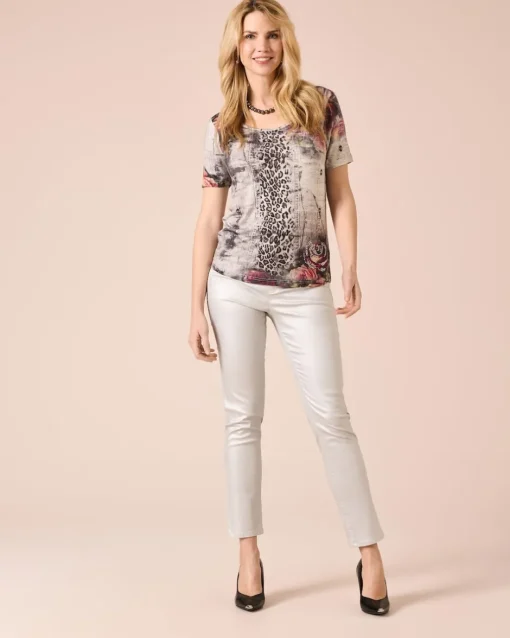 Clearance Shirt mit Fantasie-Druckmix Shirts & Tops