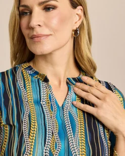 Discount Shirt mit Kettendruck Shirts & Tops