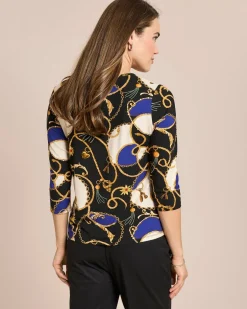 Hot Shirt mit Kettenprint Shirts & Tops