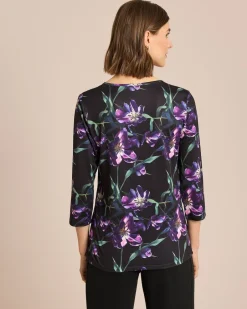 Best Shirt mit Liliendruck Shirts & Tops