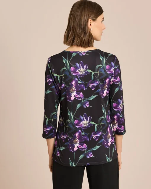 Best Shirt mit Liliendruck Shirts & Tops