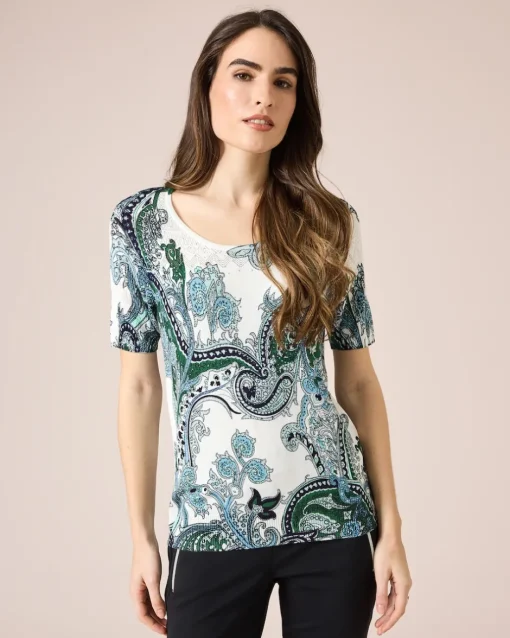 Outlet Shirt mit Paisleydruck Shirts & Tops