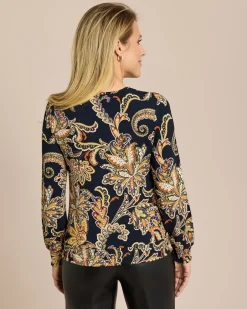 Discount Shirt mit Paisleydruck Shirts & Tops