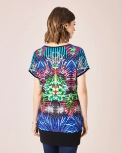 Shirt mit Palmen-Print Shirts & Tops