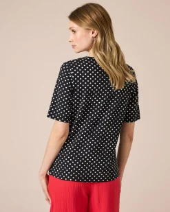 Clearance Shirt mit Polka-Dots Shirts & Tops