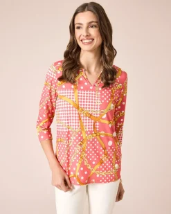 Online Shirt mit Print-Mix Shirts & Tops