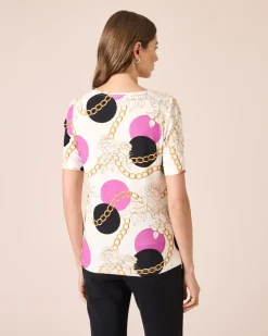 Clearance Shirt mit Punkte-Print Shirts & Tops