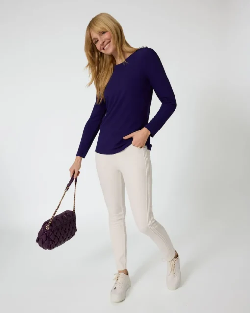 Sale Shirt mit Silberknöpfen Shirts & Tops