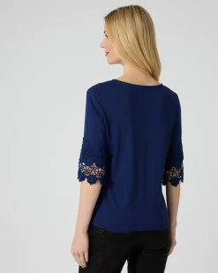 New Shirt mit Spitze Shirts & Tops