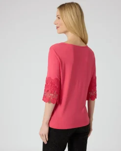 New Shirt mit Spitze Shirts & Tops