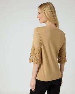 New Shirt mit Spitze Shirts & Tops