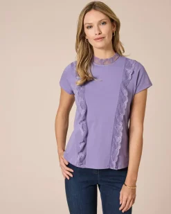 Discount Shirt mit Spitze Shirts & Tops
