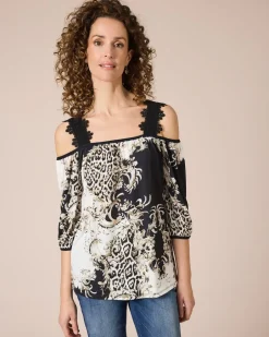 Outlet Shirt mit Spitzenträgern Shirts & Tops