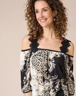 Outlet Shirt mit Spitzenträgern Shirts & Tops