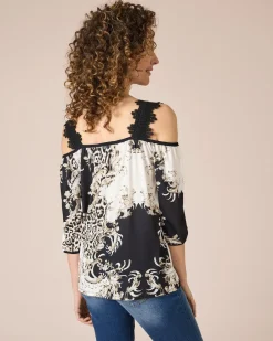 Outlet Shirt mit Spitzenträgern Shirts & Tops