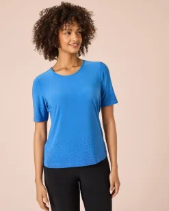 Clearance Shirt mit Strasssteinen Shirts & Tops