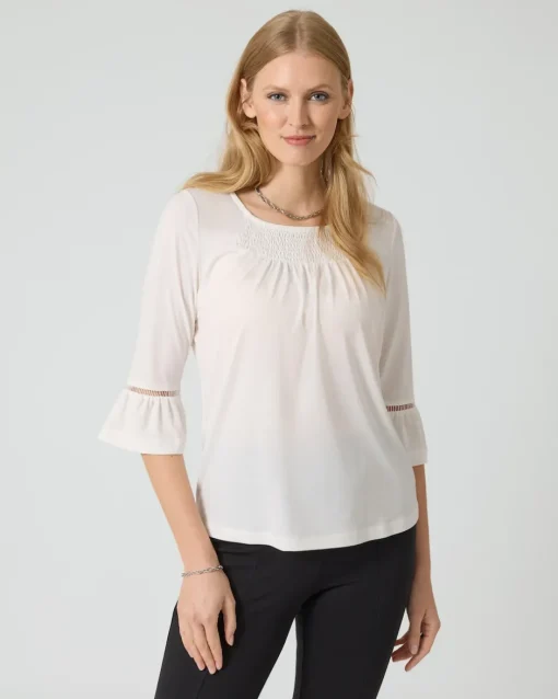 Clearance Shirt mit Trompetenärmel Shirts & Tops