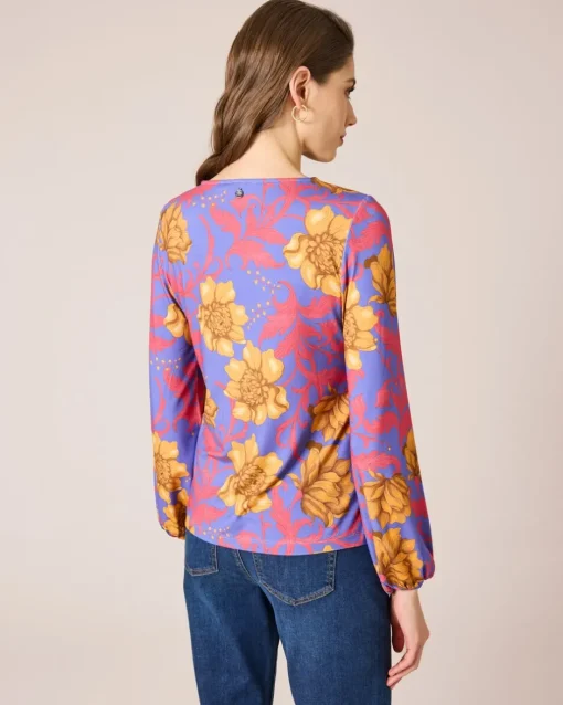 Online Shirtbluse mit Blumen-Print Shirts & Tops