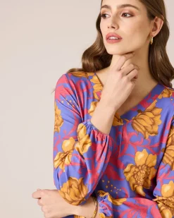 Online Shirtbluse mit Blumen-Print Shirts & Tops