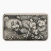 New Silbermünze de Greef Pandafamilie Münzen