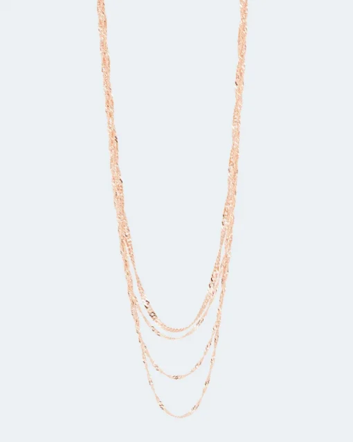 Clearance Singapurketten Set mit Magnetverschluss Halsketten & Colliers