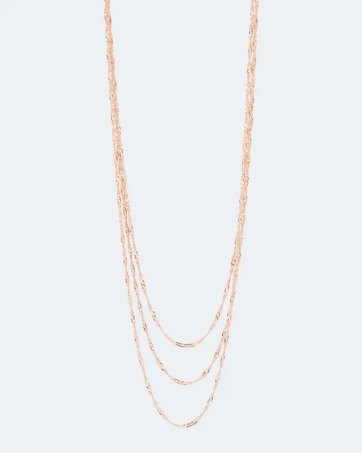 Clearance Singapurketten Set mit Magnetverschluss Halsketten & Colliers