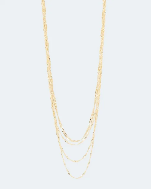 Clearance Singapurketten Set mit Magnetverschluss Halsketten & Colliers