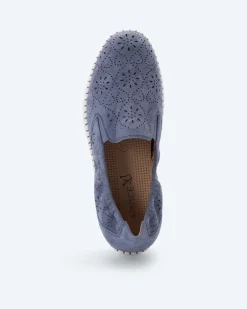 Discount Slipper mit Lochmuster Schuhe