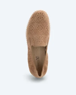Discount Slipper mit Lochmuster Schuhe