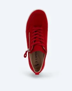 Discount Sneaker in Velours-Optik Schuhe
