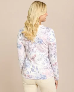 Soft Pullover Hortensien-Rosen-Mix Strickware