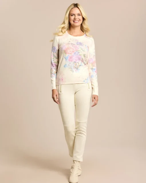 Outlet Soft Pullover Rosen Strickware