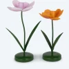 Clearance Stabkerzenhalter "Blumen", 2tlg. Dekoration